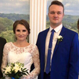 Дмитрий и Алёна Полянские, дата свадьбы 12 июля 2019: